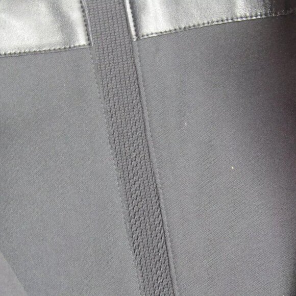 NEW WHITE HOUSE BLACK MARKET  Tall Double Buckle Boot Pointed Toe Black Size 8 - Picture 9 of 10